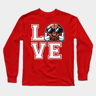 LOVE Basketball Thumbs Up Long Sleeve T-Shirt